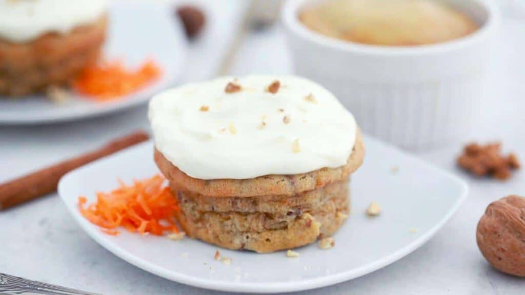 Carrot mug cake.